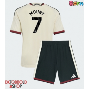 Manchester United Mason Mount #7 Tredje trøje Børn 2026-27 Kort ærmer (+ korte bukser)